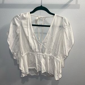 Fun white blouse